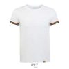 Camiseta De Manga Corta De Hombre Rainbow Men — Talla: XXL, Color: White / Multicolore