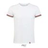Camiseta De Manga Corta De Hombre Rainbow Men — Talla: XXL, Color: Blanco / Verde pradera