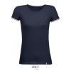 Camiseta De Manga Corta De Mujer Rainbow Women — Talla: XXL, Color: French Marino / Azul royal