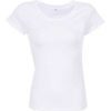 Camiseta Mujer Cortada Y Cosida Manga Corta Rtp Apparel Tempo 145 Women — Talla: XXL, Color: BLANCO