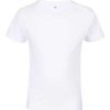 Camiseta De Manga Corta Para Niños Rtp Apparel Tempo 185 Kids — Talla: 12A, Color: BLANCO