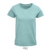 Camiseta Crusader Women de Sol'S — Talla: XXL, Color: Verde jaspeado claro