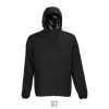 Cortavientos Andrea de Sol'S — Talla: XXL, Color: Negro profundo