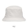 Sombrero Bucket Twill de Sol'S — Talla: M-L, Color: BLANCO