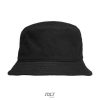 Sombrero Bucket Twill de Sol'S — Talla: M-L, Color: NEGRO