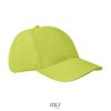 Gorra Apollo de Sol'S — Talla: TUN, Color: Yellow green