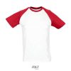 Camiseta Funky de Sol'S — Talla: XXL, Color: BLANCO/ROJO