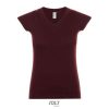 Camiseta Moon de Sol'S — Talla: XL, Color: BORGOÑA
