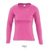 Camiseta Majestic de Sol'S — Talla: XXL, Color: Rosa orquídea