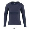 Camiseta Majestic de Sol'S — Talla: XXL, Color: Azul marino