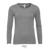 Camiseta Majestic de Sol'S — Talla: XXL, Color: Gris mezcla
