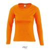 Camiseta Majestic de Sol'S — Talla: XXL, Color: NARANJA