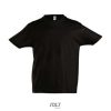 Camiseta Imperial Kids de Sol'S — Talla: 12A, Color: Negro profundo