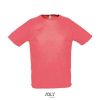 Camiseta Sporty de Sol'S — Talla: XXS, Color: Neón coral