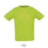 Camiseta Sporty de Sol'S — Talla: XXS, Color: Verde manzana