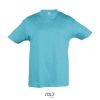 Camiseta Regent Kids de Sol'S — Talla: 12A, Color: Azul atolón