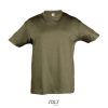 Camiseta Regent Kids de Sol'S — Talla: 12A, Color: Army