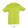 Camiseta Regent Kids de Sol'S — Talla: 12A, Color: Verde manzana