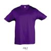 Camiseta Regent Kids de Sol'S — Talla: 12A, Color: Morado oscuro