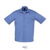 Camisa Bristol de Sol'S — Talla: XXL, Color: Azul medio