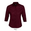 Camisa Effect de Sol'S — Talla: XXL, Color: Burdeos medio