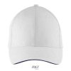 Gorra Buffalo de Sol'S — Talla: TUN, Color: Blanco / French marino