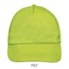 Gorra Buzz de Sol'S — Talla: TUN, Color: Verde manzana