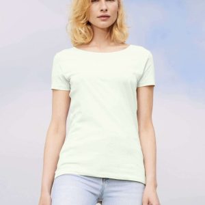 Camiseta Ajustada De Mujer De Cuello Redondo Martin Women