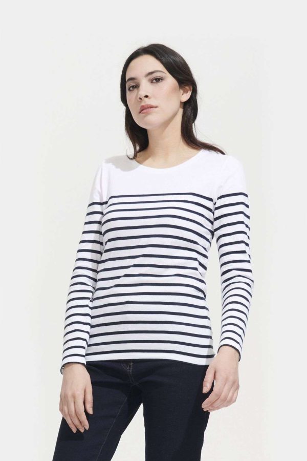Camiseta Matelot Lsl Women de Sol'S