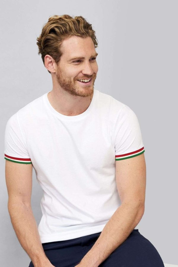 Camiseta De Manga Corta De Hombre Rainbow Men