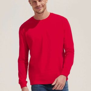 Camiseta Pioneer Lsl de Sol'S — Talla: XXL, Color: Gris mezcla