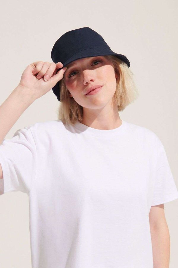 Sombrero Bucket Twill de Sol'S — Talla: S/M, Color: French marino