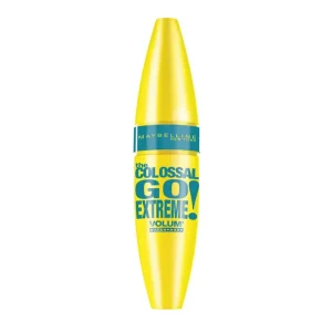Maybelline The Colossal Go Extreme Waterproof Máscara De Pestañas Negra Volumen- 9.5ml