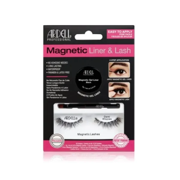 Ardell Magnetic Liner and Lash Pestañas Postizas Demi Wispies
