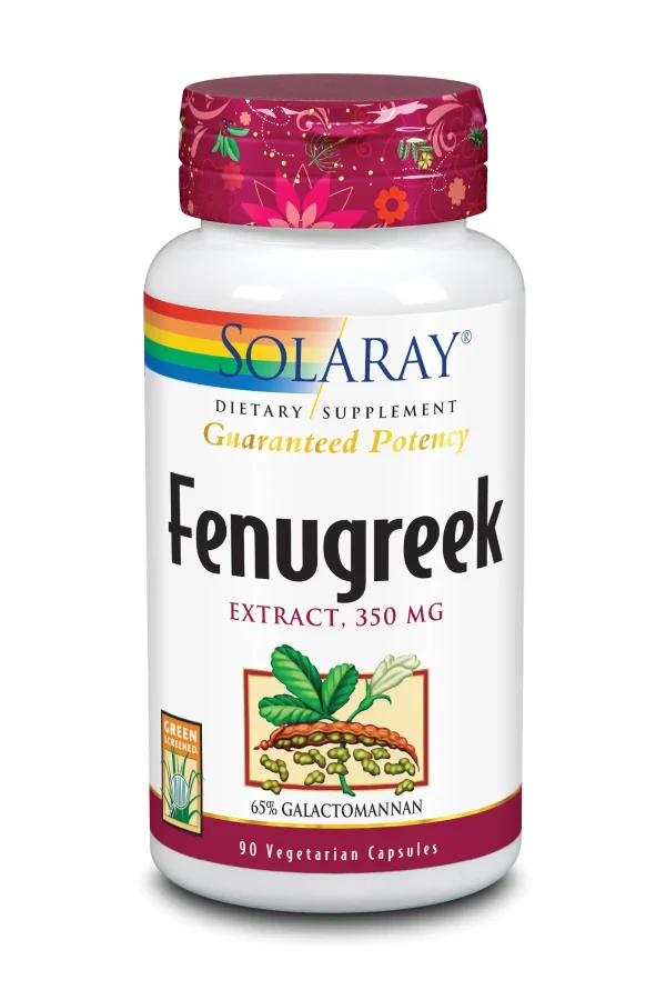 Solaray Fenugreek 350 Mg 90 VCaps