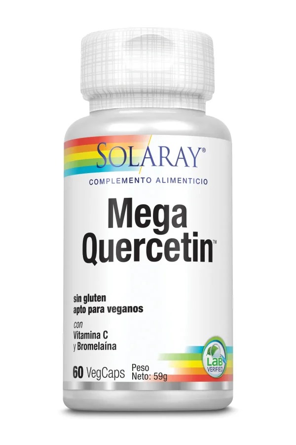 Solaray Mega Quercetin 600 Mg 60 VCaps