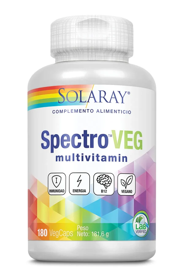 Solaray Spectro Vegetarian 180 VCaps