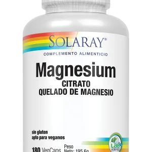 Solaray Big Magnesium Citrate 180 VCaps