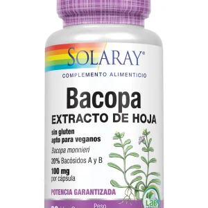 Solaray Bacopa 100 Mg 60 VCaps