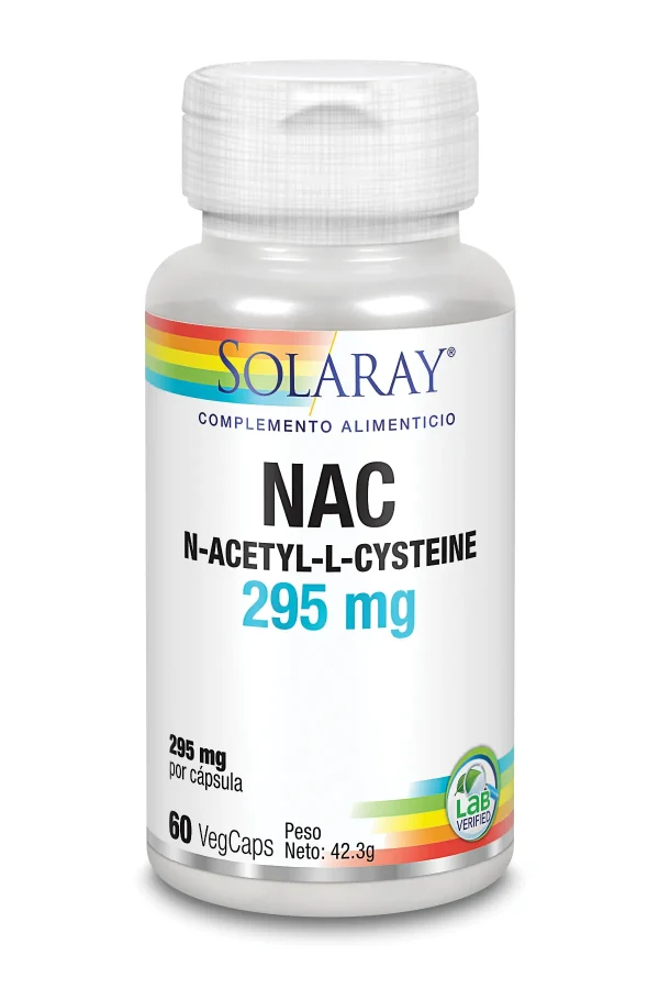 Solaray Nac 295 Mg 60 VCaps