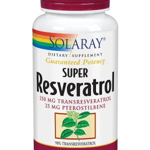 Solaray Super Resveratrol 250 Mg 30 Caps