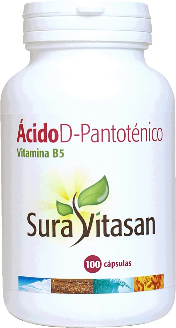Sura Vitas Acido Pantotenico 500 Mg 100 Caps
