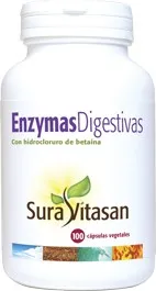 Sura Vitas Enzymas Digestivas 100 Caps