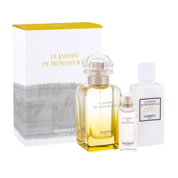 Hermès Le Jardin De Monsieur Li Eau De Toilette Spray 50ml Set 3 Piezas
