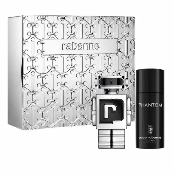 Paco Rabanne Phantom Eau De Toilette Spray 100ml Set 2 Piezas