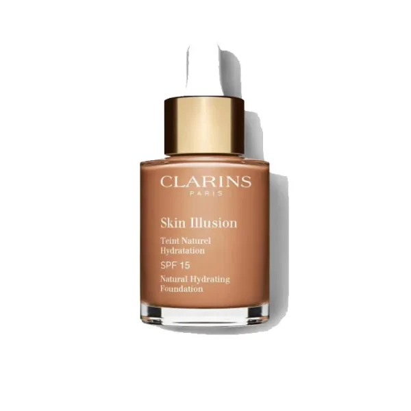 Clarins Skin Illusion Base De Maquillaje Fluida Spf15 112.3 Sandalwood 30ml