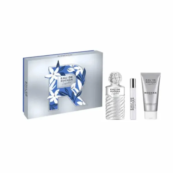 Rochas Eau de Rochas L'Essentiel Eau de Parfum Spray 100ml Set 3 Piezas
