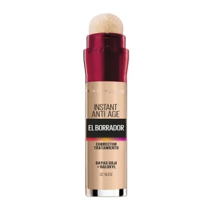 Maybelline Borrador Corrector De Ojeras. Bolsas e Imperfecciones Tono 02 Nude Pieles Medias- 6ml
