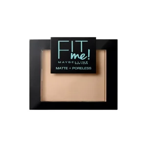 Maybelline Polvos Matificantes Fit Me Mate y Afinaporos Tono 120 Classic Ivory Pieles Claras - 9g