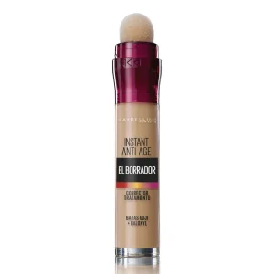 Maybelline Borrador Corrector De Ojeras. Bolsas e Imperfecciones Tono 04 Honey Pieles Medias- 6ml